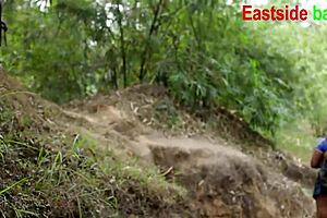 wanna fuck this ebony chubby bbw outdoors cowgirl cum mouth style?