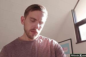 dating this stunning shemale crossdresser bareback monster cock facefuck feels unreal