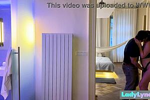 My husband's gone so come wait here and fuck ladylyne's wet shaved pussy deepthroat style