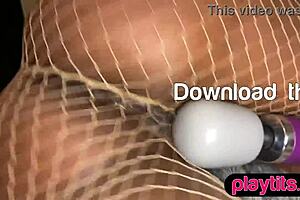 i'm like, this petite ebony milf's goin crazy masturbatin with huge dildo n vibrator!