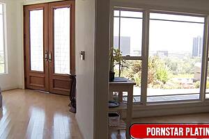 i grind my wet snatch on criss stokes's huge cock horny nina elle