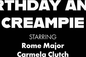 can brunette Carmella Clutch handle Rome Major's deep anal creampie?