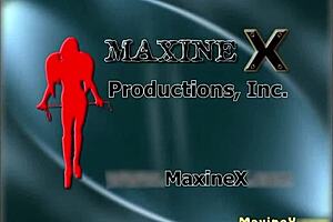 Maxine x solo milf big tits pussy dildo vibe wet lingerie tease