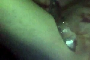 Mature fingers shaved pussy deep with glass toy till orgasm juices flow!