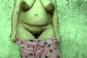 married slut spreads hairy pussy for stranger's bareback creampie load