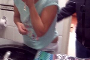 stepson strokes my fat ass i lingerie tease then fuck him