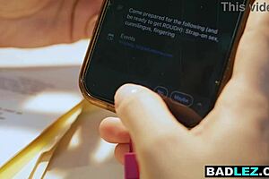 big ass milf boss straps on and rails her lesbian intern hard