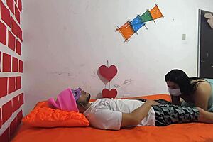 i snuck into his room while studyin n seduced my innocent stepson hard