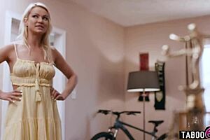 stepmom milf discovers stepsons anal porn stash on laptop