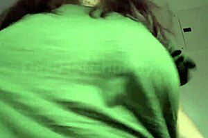 indian aunty wife flaunts huge lactating boobs horny solo fan show