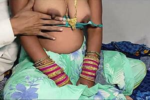 Desi Bhabhi Jija Sali's Hard Home Deepthroat Roleplay Fuck