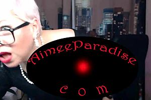 mature mommy aimeeparadise strips and dances sexy