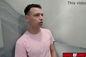 stepmom invites young stud to shower for taboo titty fuck