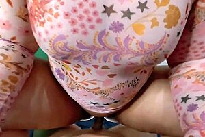 POV sex with huge ass brazilian stepmom pussy pounding