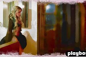 what if perfect blonde katie jean rips lingerie for naked tease?