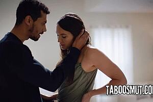 hey wife cheats with stepbro on phone while hubby's clueless 😏