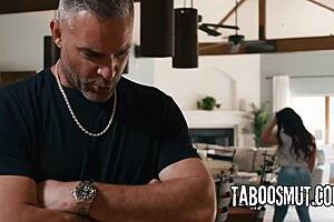 pervy stepdad pounds curvy arab milf teacher sarah