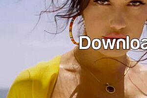 sexy latina milf oils up big boobs hairy pussy outside