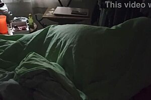 Voyeuristic Old Man Films Chubby Mexican Wife in Bedroom