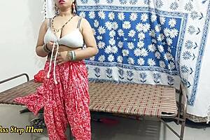 Desi stepmom's wild sex fantasy with young boyfriend