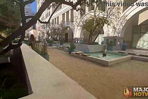 HORNY SEXY VANESSA'S PUSSY POUNDED BY ROME MAJOR'S BIG DICK!