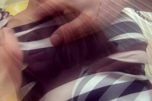 Thai big tits ladyboy parkky sprays sperm from dick to tits