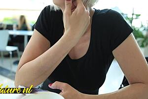 young stud, creampie this hot blonde milf's pussy with your monster cock stockings?