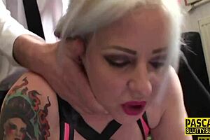 Submissive Blonde Cougar Milf Craves Intense Hardcore BDSM Fucking Pleasure