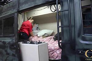 fucking granny doggystyle in city mobile home bts