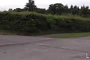 uk mature milf in stockings and heels gets assfucked doggystyle bent over mirror then jizzed