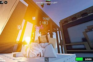 roblox return turns into rough slut gangbang fuck