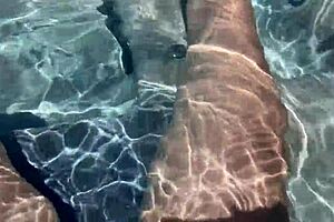 Italian milf artemisia love naked jacuzzi play, big tits legs pov fingering.