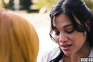 mona azar and lauren phillips dive into dirty milf lesbian licks