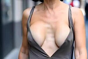 busty milfs huge natural tits bouncin braless everywhere compilation 7