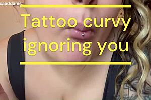 Why ignore this curvy tattooed Spanish milf's hairy fetish show?