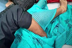 Naughty Indian Bhabhi's Heart Races Cheating with Muscular Uber Driver's Monster Cock