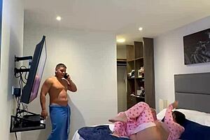 hey hermanastros, sharing the bed for cold led to hot fucking, thalia restrepo and felipe romero?