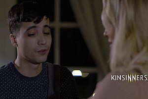 She teases him relentlessly until he steps up as a real man