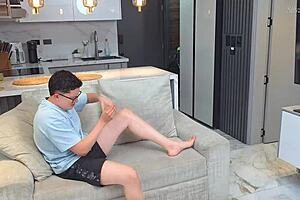 Stepmom Seduces Me Cums Deep Inside Her Tight Pussy!