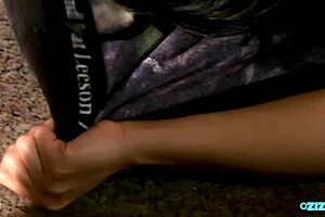 Asian milf transforms massage into titty fuck deepthroat cowgirl ride