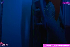 cyberpunk lesbians alicebong purple bitch sia siberia anal dildo fuckmachine pussy blast?