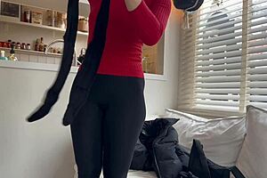 whoops slipped n showed backstage with sexy italian milf valentina bianco