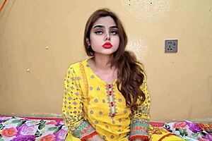 pakistani desi stepmom's juicy handjob on my cock feels so tight and wet