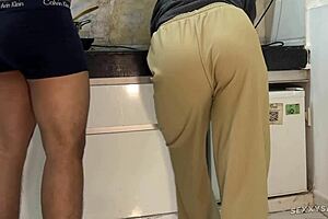 Fucked My Dream Step Mom Hard While Hubby Away Cum on Ass Cosplay