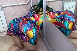 busty stepmom stuck in closet gets stepson triple penetration rescue in all wet holes