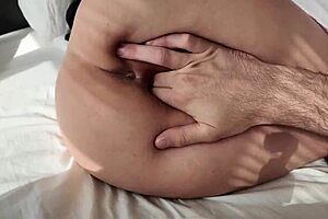 arielle got hard-fucked this mornin... finished on her huge boobs!