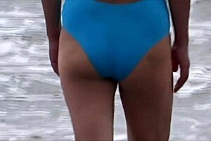 Beach Return Leaves Me Horny Masturbating Before Stepson's First Fuck