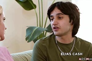 Stepson's Taboo Scheme Impregnates Horny Milf Stepmom