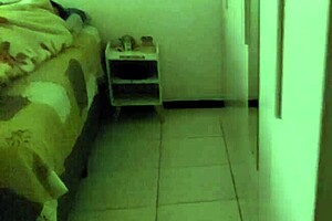 Stepson begs busty Brazilian stepmom to share his bed for taboo fuck