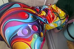 busty stepmom stuck in closet gets stepson triple penetration rescue in all wet holes